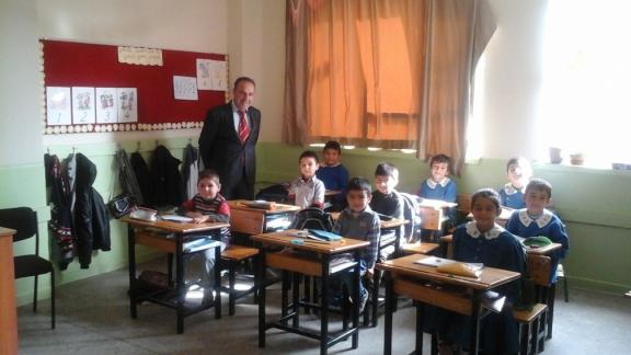 İlçe milli Eğitim Müdürü Şemsi İŞLEYEN okulları Ziyaret Etti.